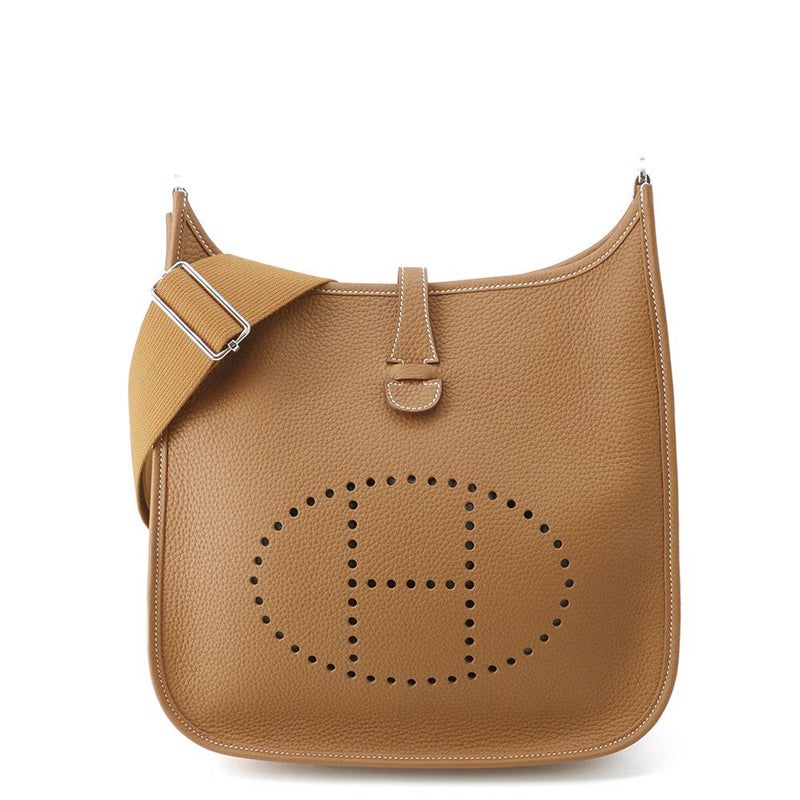 エルメス ショルダーバッグ エブリン3 PM ゴールド/シルバー金具 トリヨンクレマンス K刻印