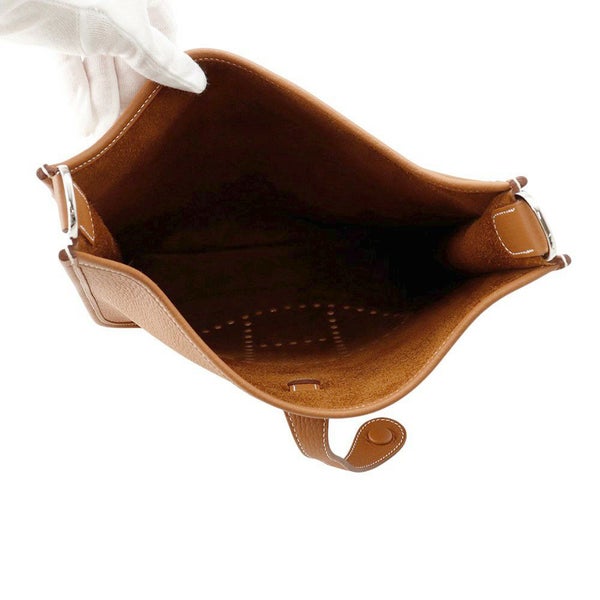 エルメス ショルダーバッグ エブリン3 PM ゴールド/シルバー金具 トリヨンクレマンス K刻印