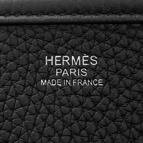 エルメス ショルダーバッグ エブリン3 PM ブラック/シルバー金具 トリヨンクレマンス K刻印 黒