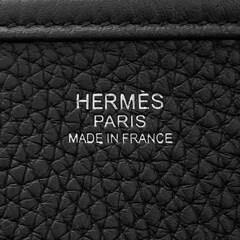 エルメス ショルダーバッグ エブリン3 PM ブラック/シルバー金具 トリヨンクレマンス K刻印 黒