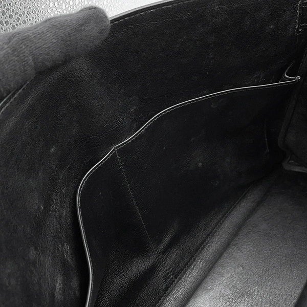 エルメス ハンドバッグ ケリー35 内縫い ブラック/ゴールド金具 ヴォーガリバー Z刻印 HERMES 2wayショルダー 黒