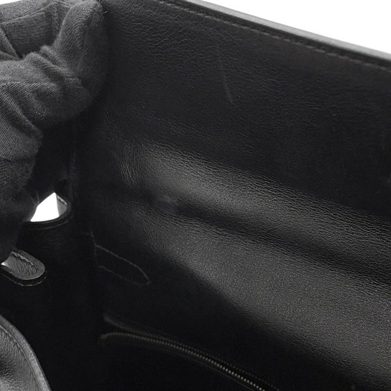 エルメス ハンドバッグ ケリー35 内縫い ブラック/ゴールド金具 ヴォーガリバー Z刻印 HERMES 2wayショルダー 黒