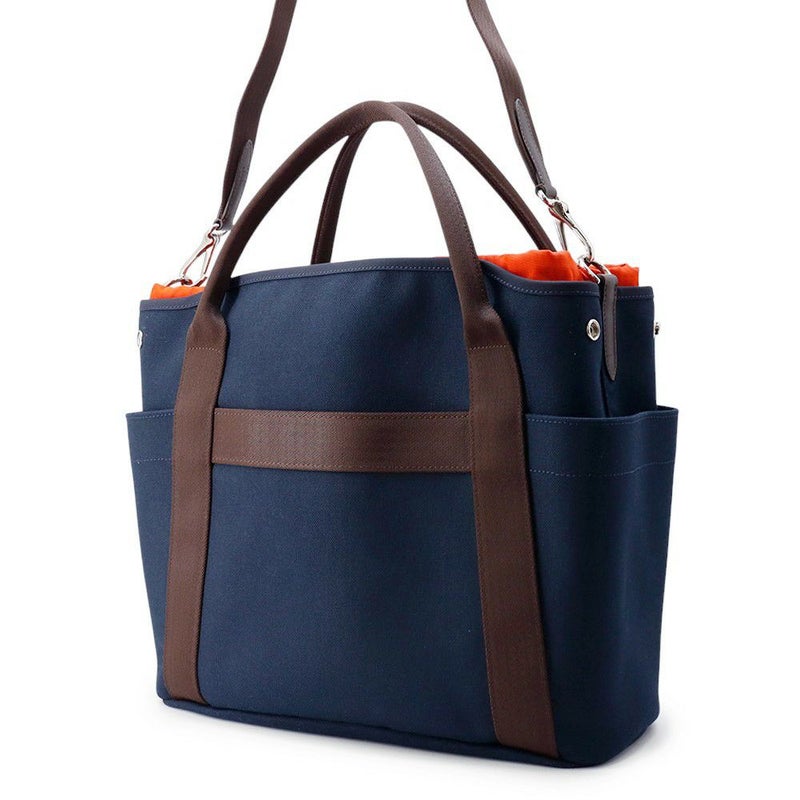 エルメス サックドパンサージュ グルーム SAC DE PANSAGE GROOM ネイビー/フー Y刻印 2wayショルダー