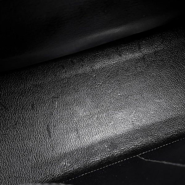 エルメス ハンドバッグ ケリー32 外縫い ブラック/ゴールド金具 ボックスカーフ 〇W刻印 2wayショルダー 黒