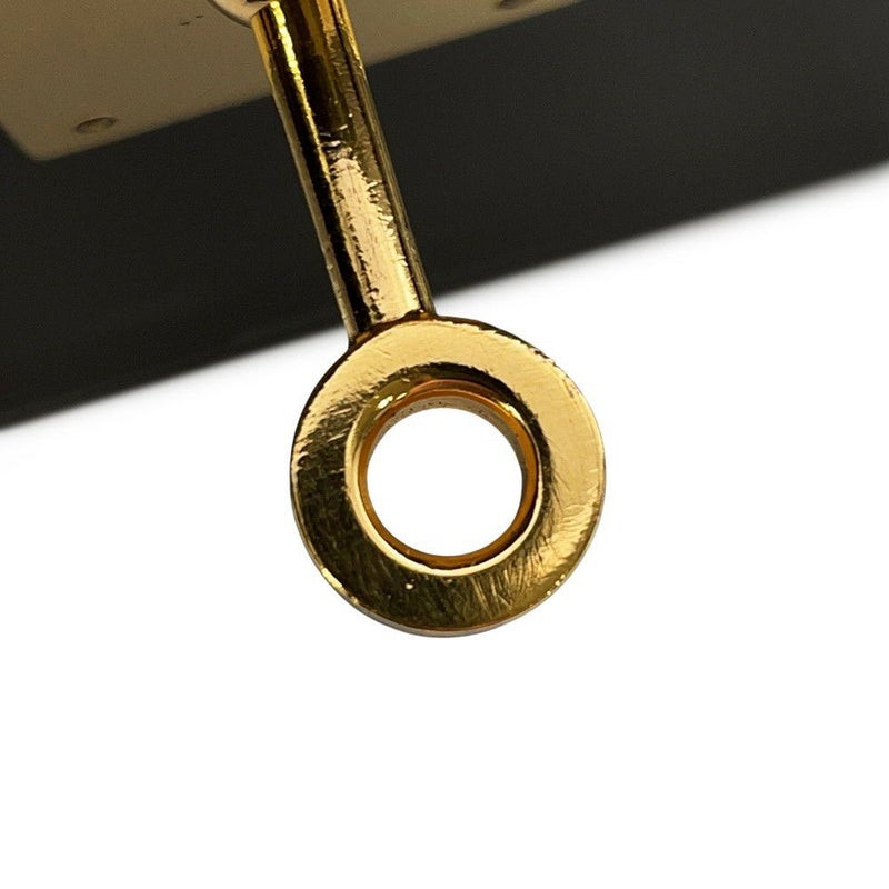 エルメス ハンドバッグ ケリー32 外縫い ブラック/ゴールド金具 ボックスカーフ 〇W刻印 2wayショルダー 黒