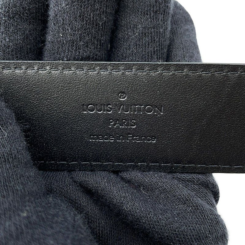 ルイヴィトン ベルト ダミエ・グラフィット サンチュール・エリプス サイズ95 M6821 LOUIS VUITTON ヴィトン メンズ 黒 ブラック