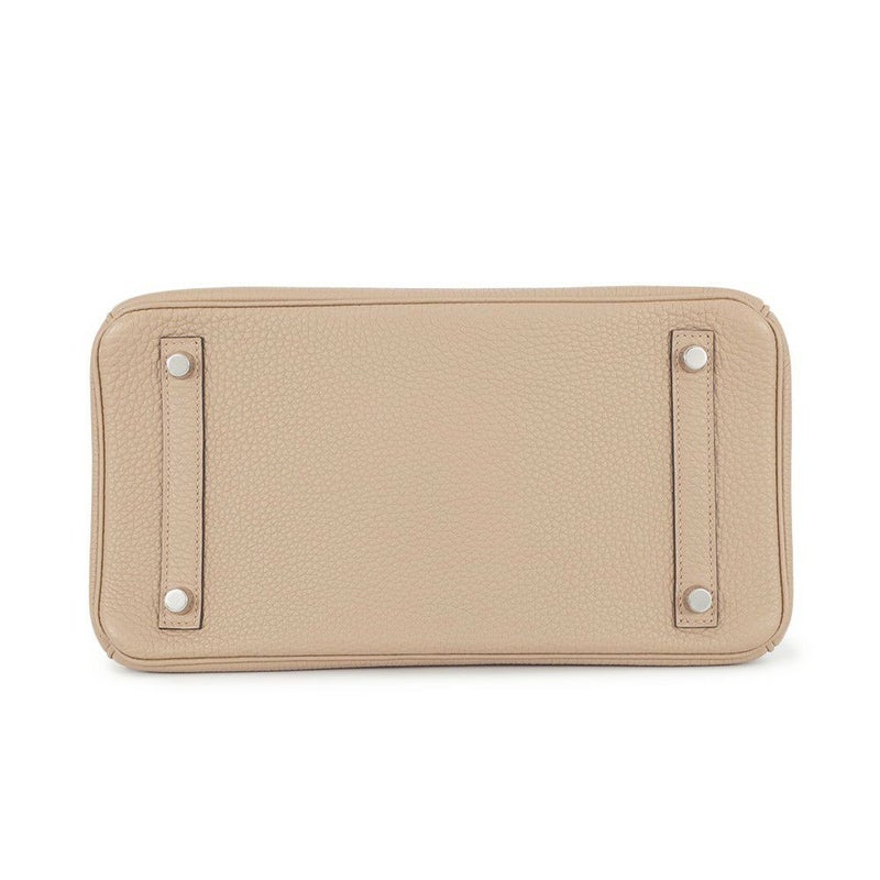 エルメス バーキン30 ベージュマルファ/シルバー金具 トゴ B刻印 HERMES Birkin ハンドバッグ