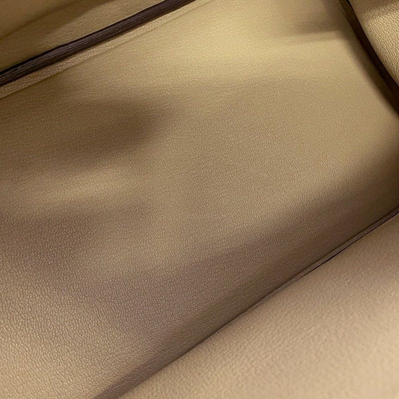 エルメス バーキン30 ベージュマルファ/シルバー金具 トゴ B刻印 HERMES Birkin ハンドバッグ