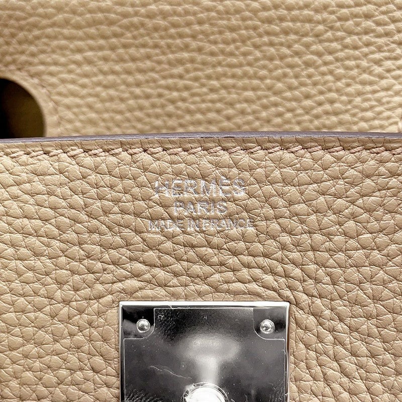 エルメス バーキン30 ベージュマルファ/シルバー金具 トゴ B刻印 HERMES Birkin ハンドバッグ