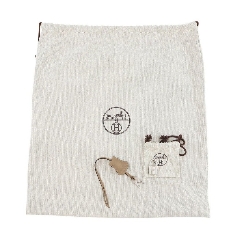 エルメス バーキン30 ベージュマルファ/シルバー金具 トゴ B刻印 HERMES Birkin ハンドバッグ