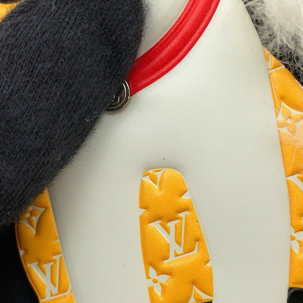 ルイヴィトン キーホルダー ポルト クレ・LV シバ モノグラム/ミンクファー M01199 ヴィトン チャーム