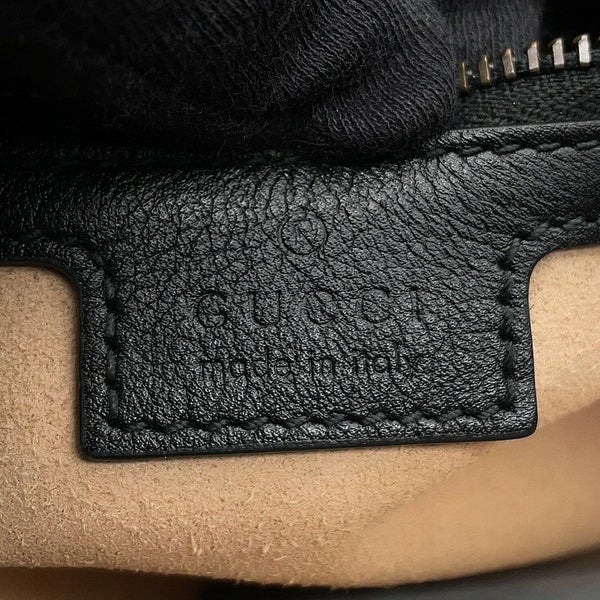 グッチ ハンドバッグ ダイアナ バンブー スモール レザー 746251 GUCCI 2wayショルダーバッグ 黒