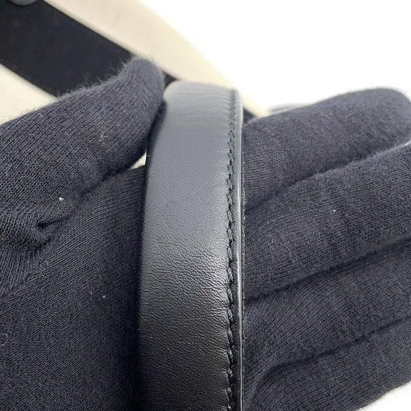 バレンシアガ ハンドバッグ ネイビーカバ XS 390346 BALENCIAGA バッグ ポーチ付き 黒 白