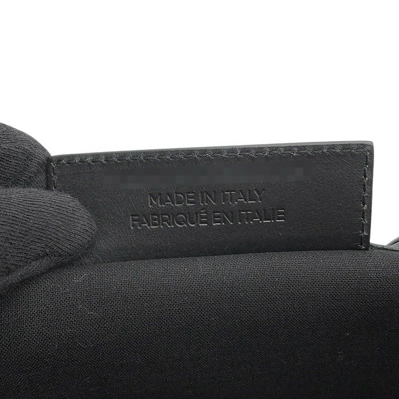 バレンシアガ ハンドバッグ ネイビーカバ XS 390346 BALENCIAGA バッグ ポーチ付き 黒 白