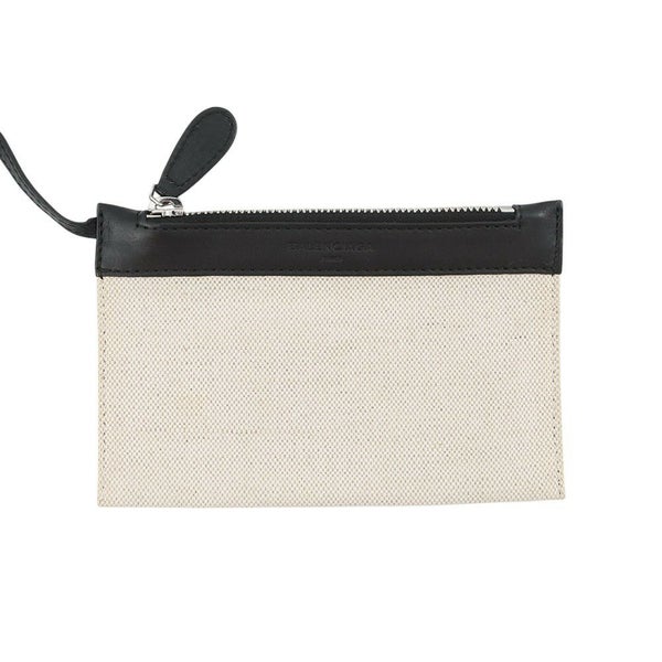 バレンシアガ ハンドバッグ ネイビーカバ XS 390346 BALENCIAGA バッグ ポーチ付き 黒 白