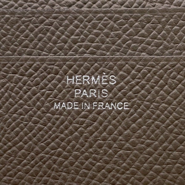 エルメス カードケース MC2 ユークリッド エトゥープ エプソン K刻印 HERMES