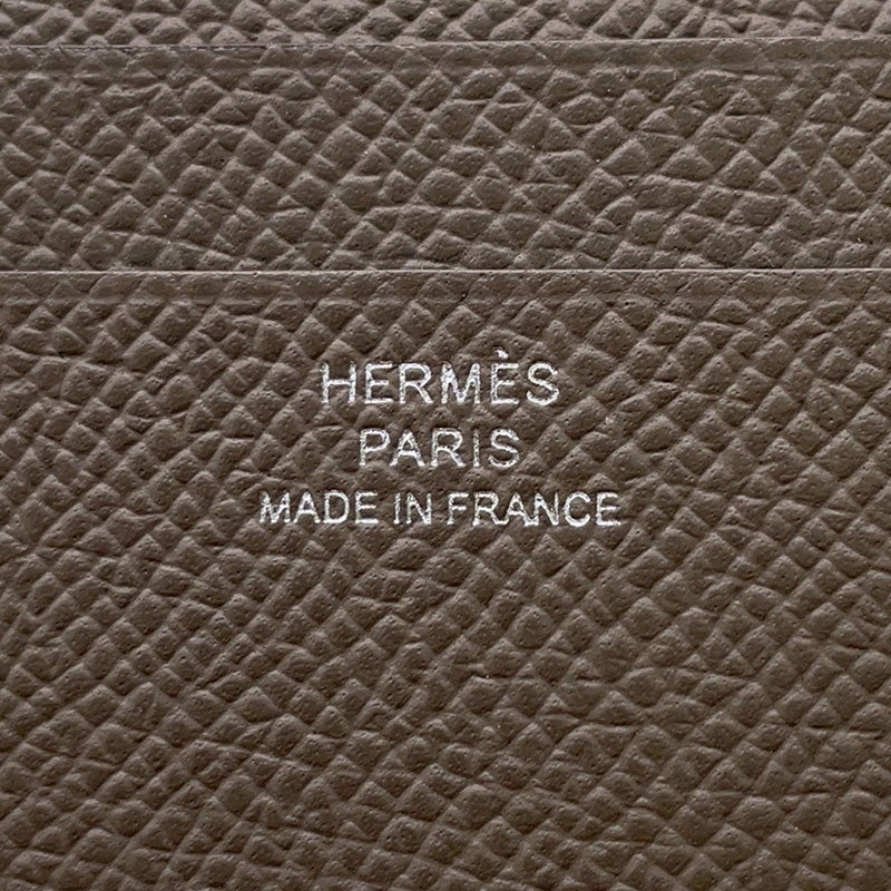エルメス カードケース MC2 ユークリッド エトゥープ エプソン K刻印 HERMES