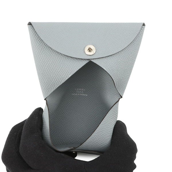 エルメス カードケース カルヴィ グリパンタン エプソン W刻印 HERMES 名刺入れ