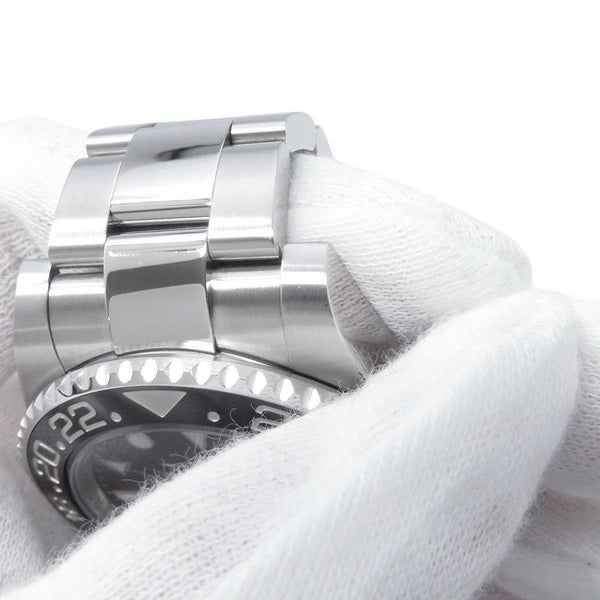 ロレックス GMTマスター2 デイト ランダムシリアル ルーレット 116710LN ROLEX 腕時計 黒文字盤