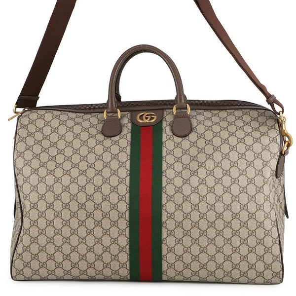 グッチ ボストンバッグ GGスプリーム 547959 GUCCI 2wayショルダーバッグ 旅行用 トラベル
