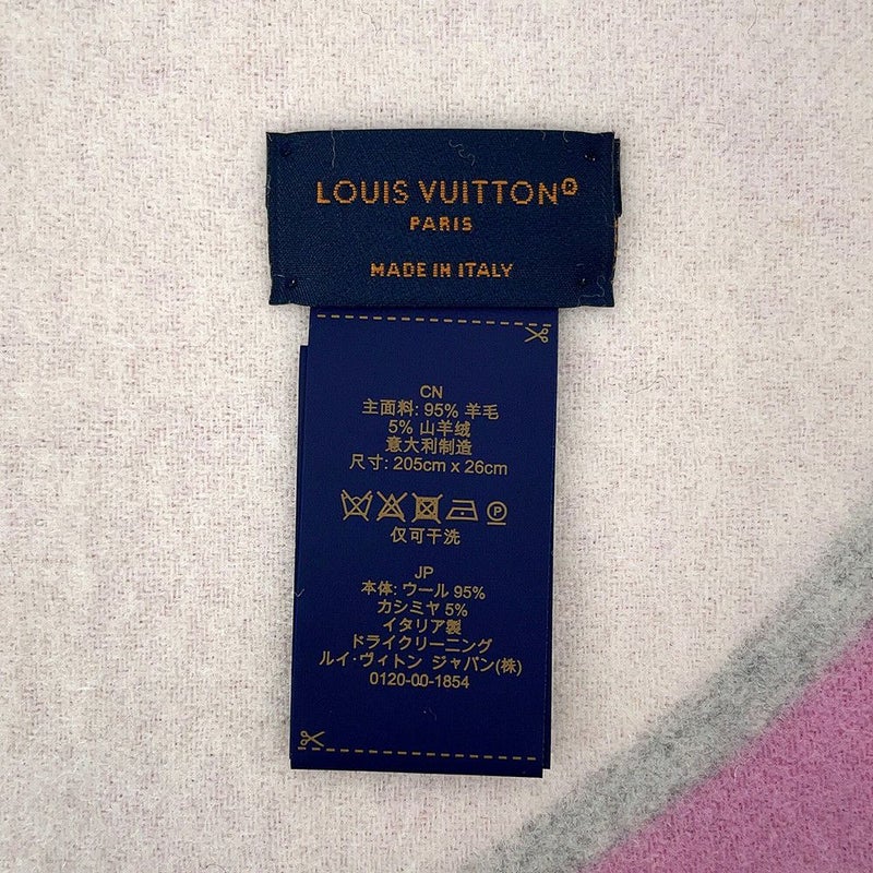 ルイヴィトン マフラー デュオ インフィニティ ウール/カシミヤ M93281 LOUIS VUITTON