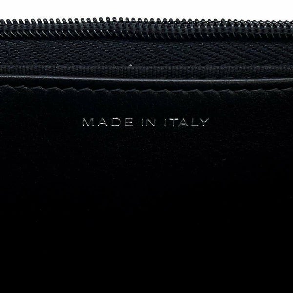 シャネル チェーンウォレット マトラッセ ココマーク スターモチーフ ラインストーン スエード CHANEL 黒