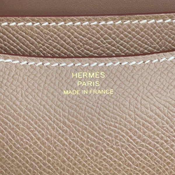 エルメス ミニ コンスタンス3 ミロワール エトゥープ/ピンクゴールド金具 エプソン W刻印
