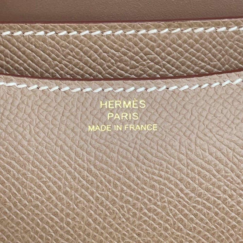 エルメス ミニ コンスタンス3 ミロワール エトゥープ/ピンクゴールド金具 エプソン W刻印