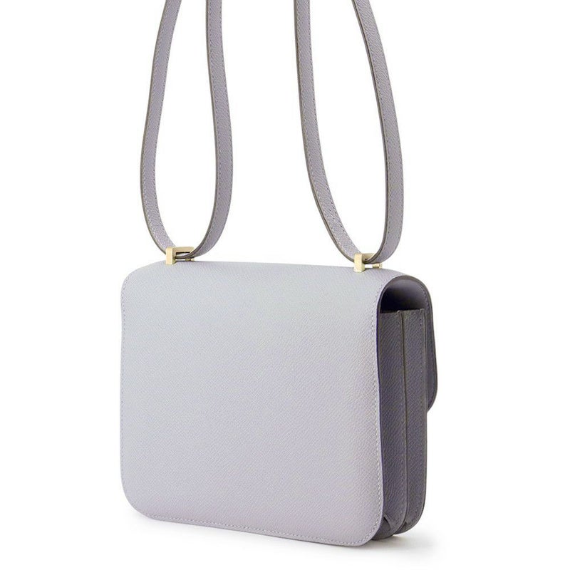 エルメス ミニ コンスタンス3 ミロワール グリパンタン/シャンパンゴールド金具 エプソン K刻印