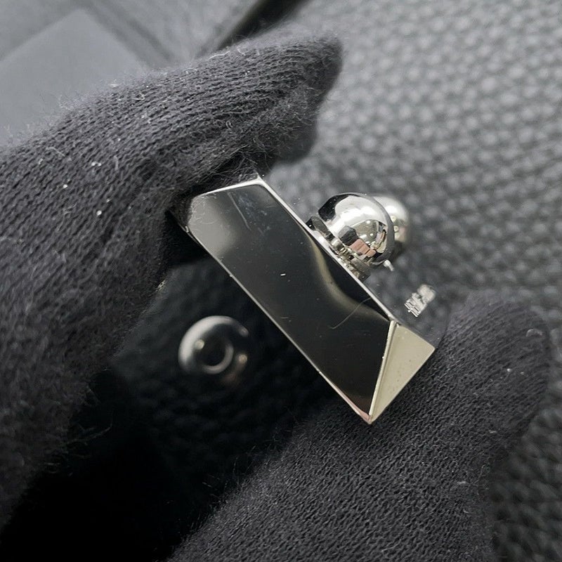 エルメス ショルダーバッグ サック ア デペッシュ21 ブラック/シルバー金具 トゴ B刻印 黒