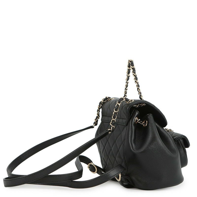 シャネル リュック マトラッセ ココマーク ラムスキン AS2908 CHANEL バッグ バックパック 黒