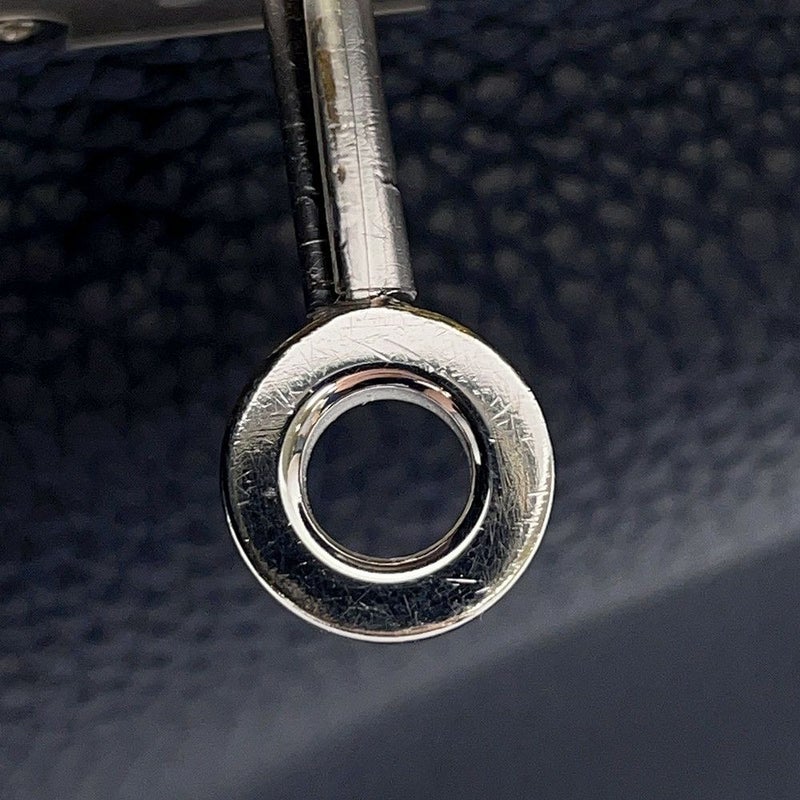 エルメス ハンドバッグ ケリー28 内縫い ブルーニュイ/シルバー金具 トゴ X刻印 ２wayショルダー