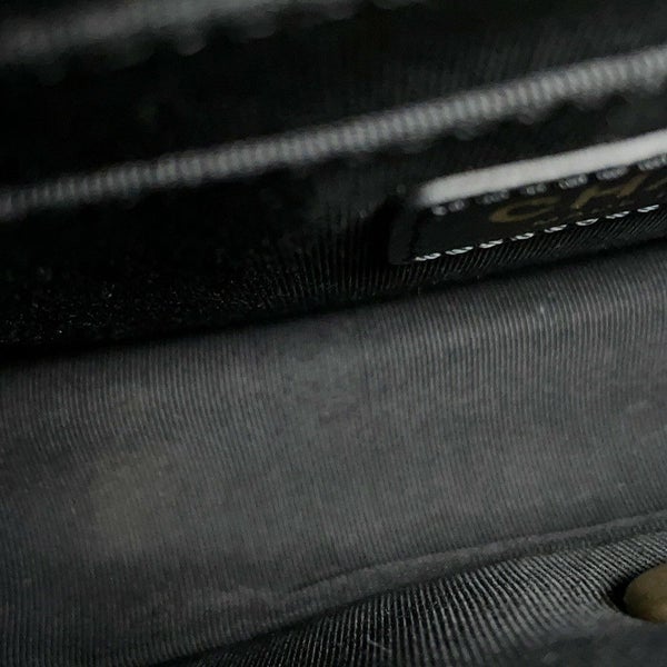 シャネル チェーンショルダーバッグ マトラッセ ココマーク ラムスキン AS2228 CHANEL 黒