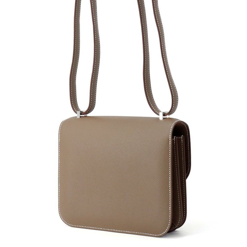 エルメス ミニ コンスタンス3 ミロワール エトゥープ/シルバー金具 エプソン W刻印