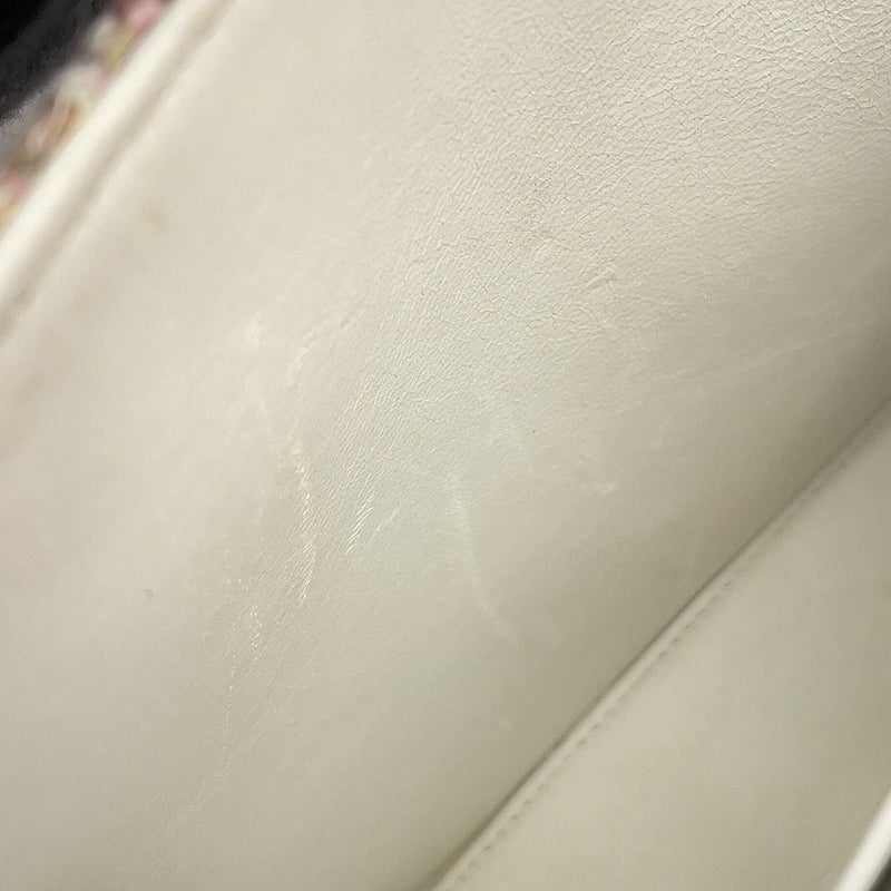 シャネル ハンドバッグ ココマーク デカココ チェーンハンドル ツイード CHANEL バッグ