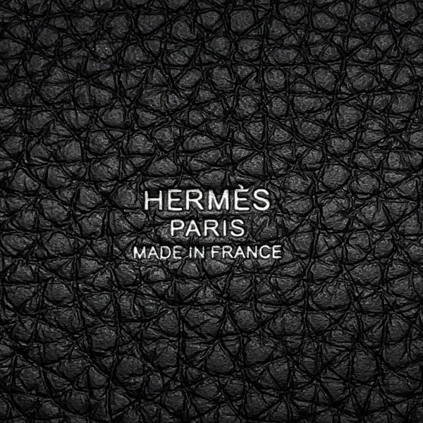 エルメス ハンドバッグ ピコタンロックPM ブラック/シルバー金具 トリヨンクレマンス K刻印 黒