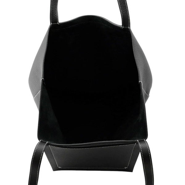 エルメス トートバッグ カバセリエ46 ブラック トリヨンクレマンス K刻印 HERMES 黒