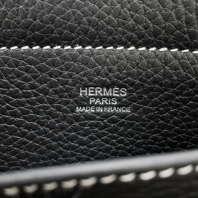 エルメス トートバッグ カバセリエ46 ブラック トリヨンクレマンス K刻印 HERMES 黒