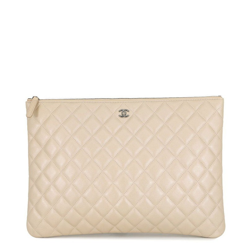 シャネル クラッチバッグ マトラッセ ココマーク ラムスキン A82552 CHANEL バッグ ポーチ