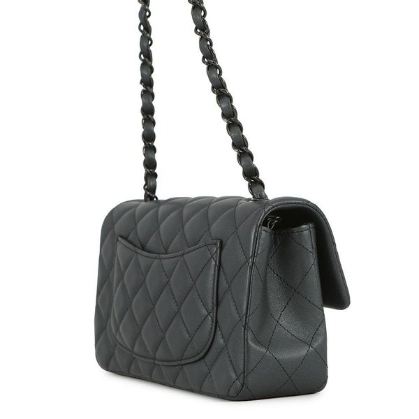 シャネル チェーンショルダーバッグ ココマーク ミニ マトラッセ 20 ラムスキン A69900 CHANEL 黒