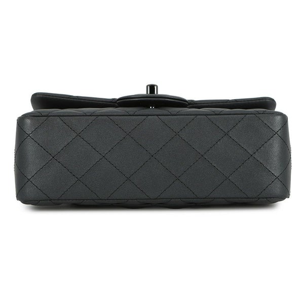 シャネル チェーンショルダーバッグ ココマーク ミニ マトラッセ 20 ラムスキン A69900 CHANEL 黒