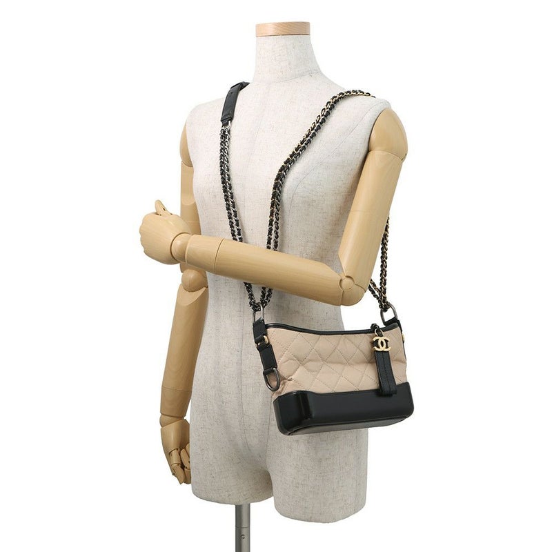 シャネル チェーンショルダーバッグ ガブリエル ドゥ シャネル スモール ホーボーバッグ A91810 CHANEL 黒