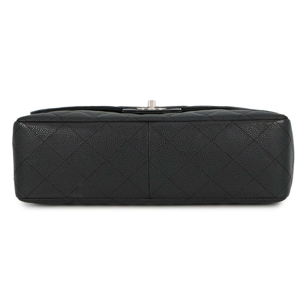 シャネル チェーンショルダーバッグ マトラッセ30 ココマーク キャビアスキン A28600 CHANEL デカマト 黒