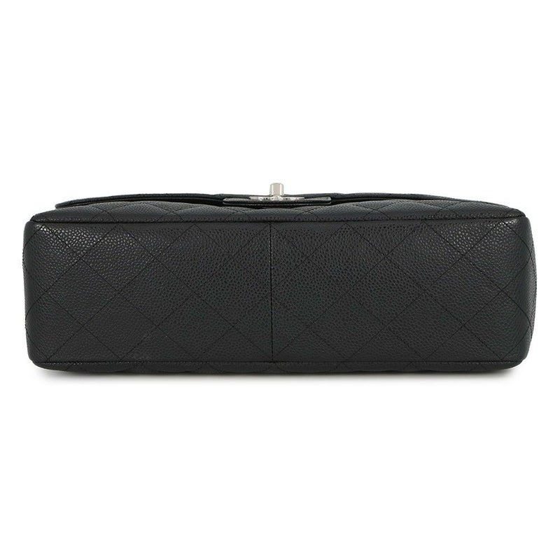 シャネル チェーンショルダーバッグ マトラッセ30 ココマーク キャビアスキン A28600 CHANEL デカマト 黒