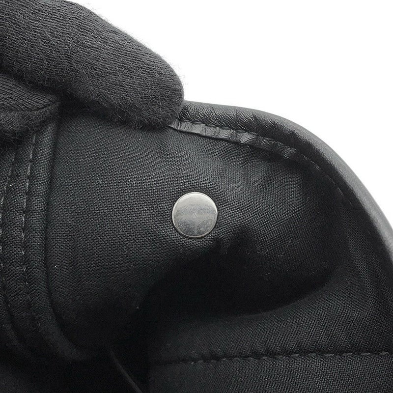 バレンシアガ トートバッグ ネイビーカバス スモール ポーチ付 千鳥柄 339933 BALENCIAGA 黒