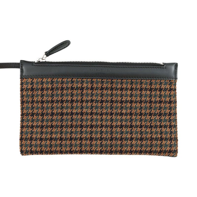 バレンシアガ トートバッグ ネイビーカバス スモール ポーチ付 千鳥柄 339933 BALENCIAGA 黒