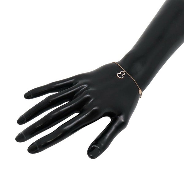 キーリン ブレスレット ウル ナノダイヤモンド 0.110ct K18PGピンクゴールド Qeelin Wulu 瓢箪 ひょうたん 指輪