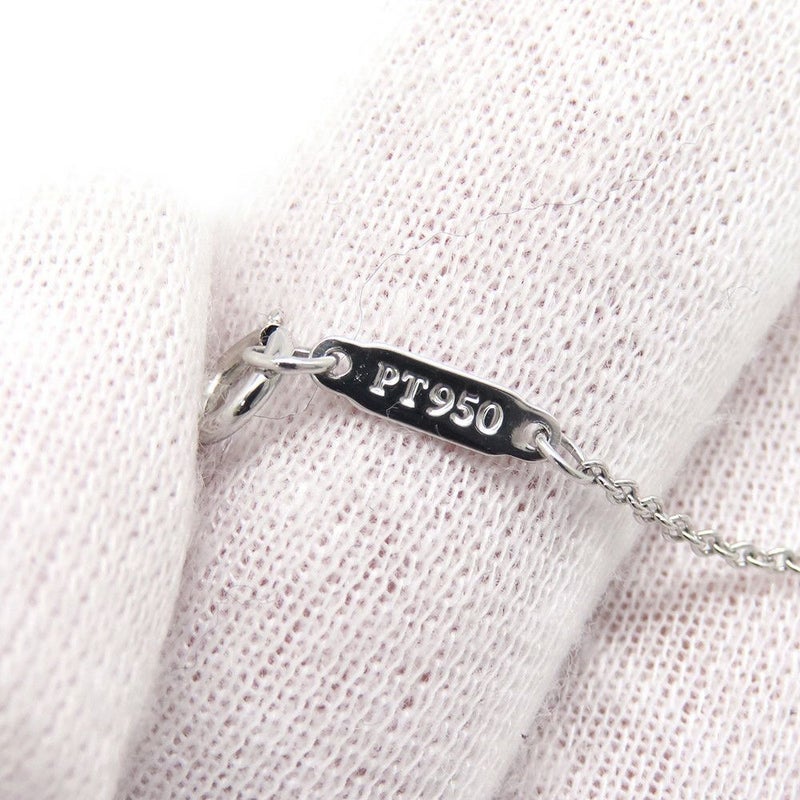 ティファニー ネックレス ソリティア ダイヤモンド ペンダント ダイヤ 1P 0.21ct Pt950プラチナ Tiffany&Co.