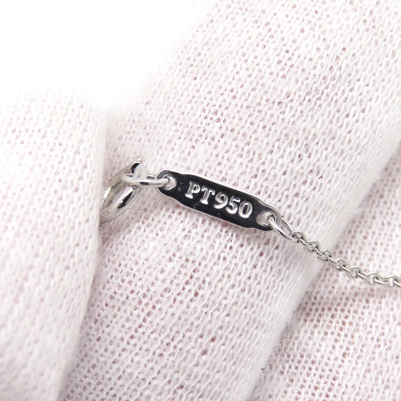 ティファニー ネックレス ソリティア ダイヤモンド ペンダント ダイヤ 1P 0.21ct Pt950プラチナ Tiffany&Co.