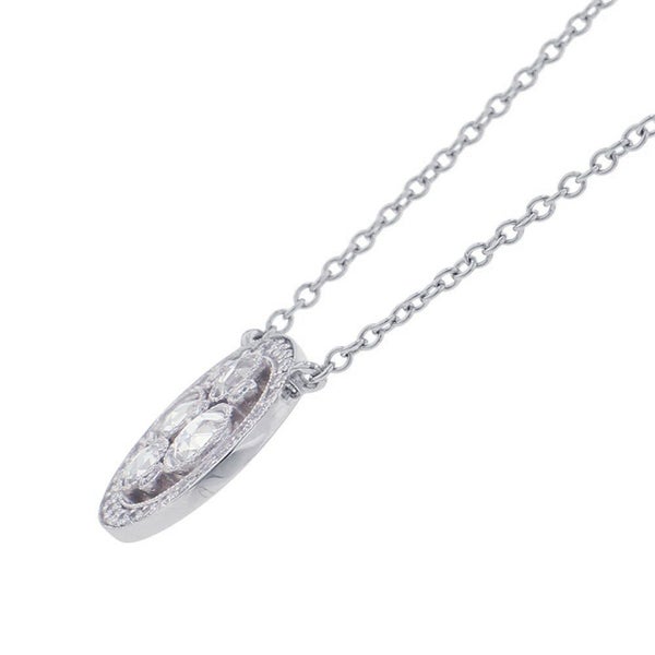 ティファニー ネックレス コブルストーン ネックレス ダイヤモンド Pt950プラチナ Tiffany&Co. ペンダント